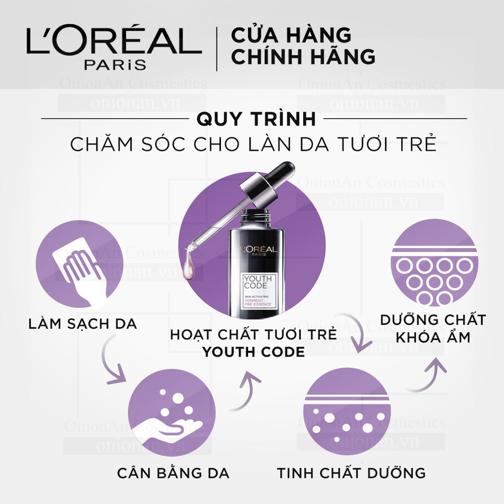 Hoạt Chất L&rsquo;Oreal Youth Code Skin Activating Ferment Pre-Essence
